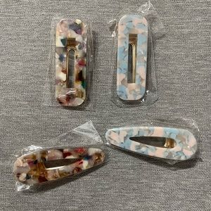 Hair Clips Set of 4